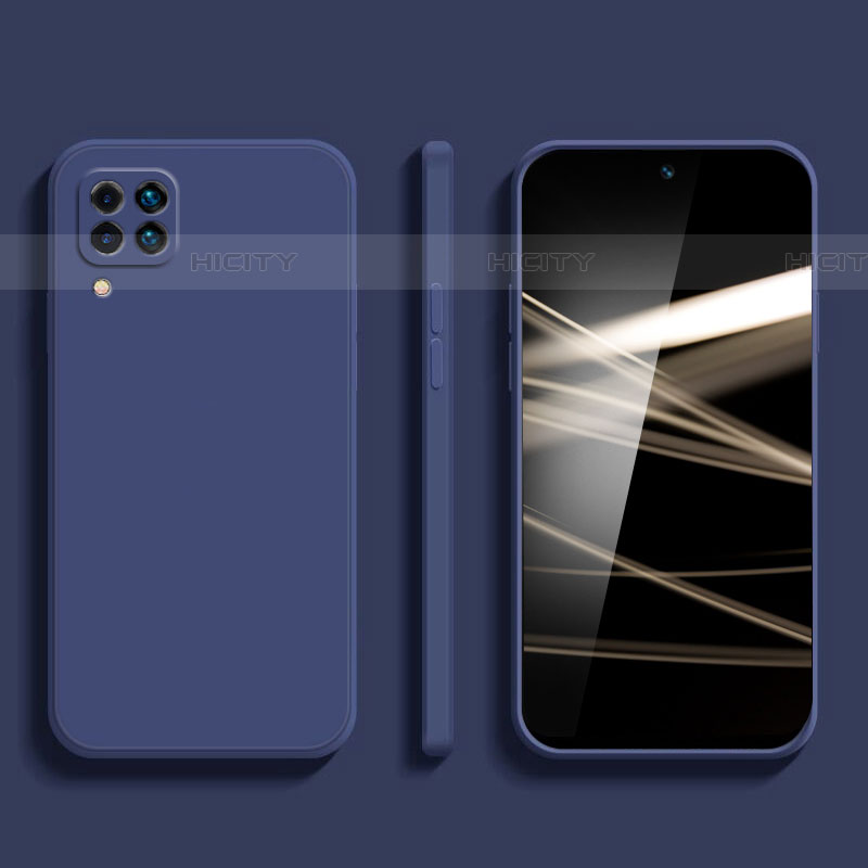Coque Ultra Fine Silicone Souple 360 Degres Housse Etui S01 pour Samsung Galaxy F62 5G Bleu Plus