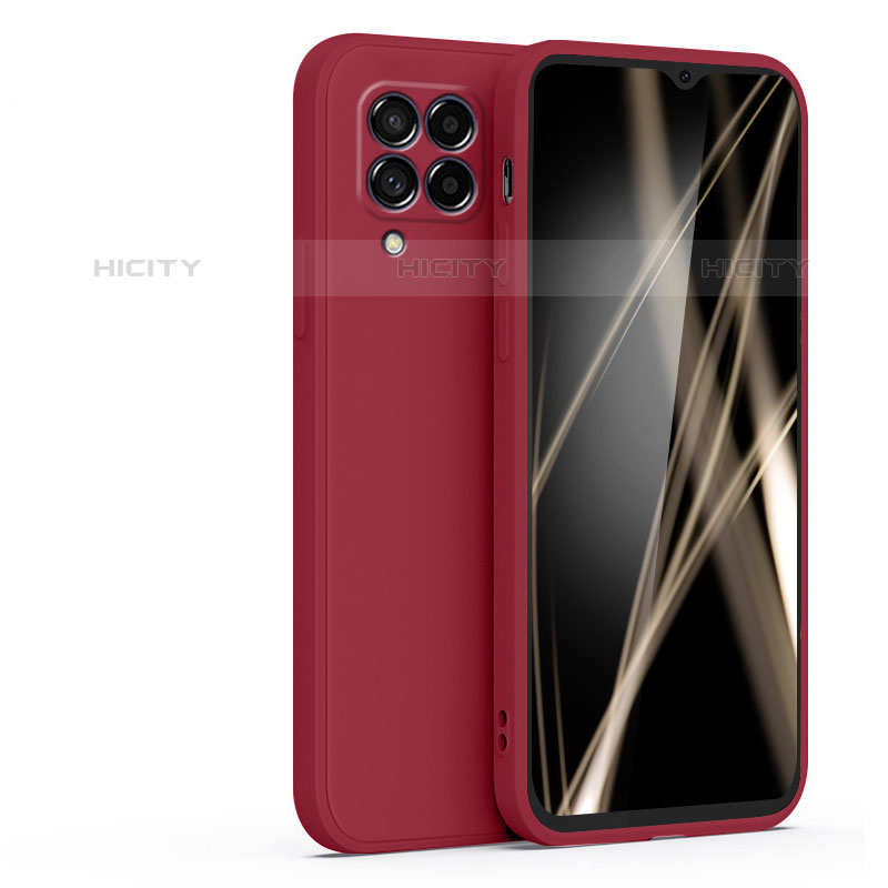 Coque Ultra Fine Silicone Souple 360 Degres Housse Etui S01 pour Samsung Galaxy M22 4G Rouge Plus
