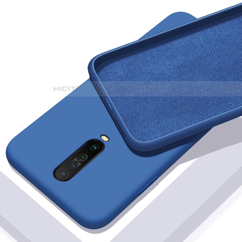 Coque Ultra Fine Silicone Souple 360 Degres Housse Etui S01 pour Xiaomi Redmi K30 5G Bleu Plus