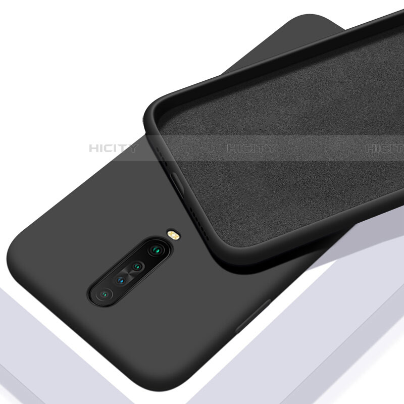 Coque Ultra Fine Silicone Souple 360 Degres Housse Etui S01 pour Xiaomi Redmi K30 5G Noir Plus