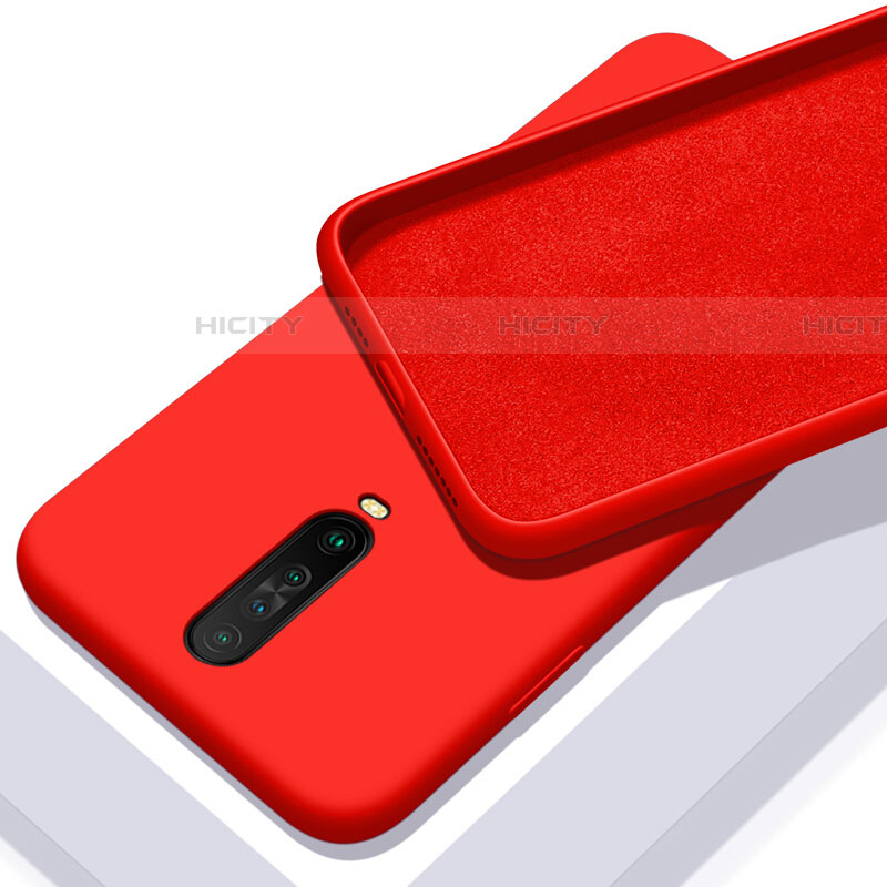 Coque Ultra Fine Silicone Souple 360 Degres Housse Etui S01 pour Xiaomi Redmi K30 5G Rouge Plus