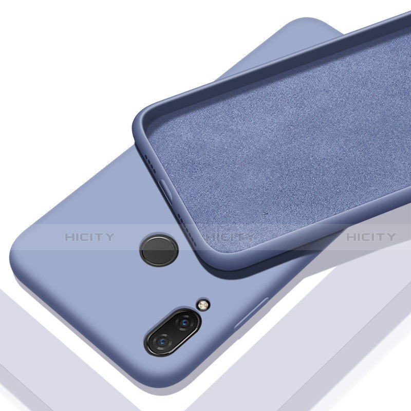 Coque Ultra Fine Silicone Souple 360 Degres Housse Etui S01 pour Xiaomi Redmi Note 7 Bleu Ciel Plus