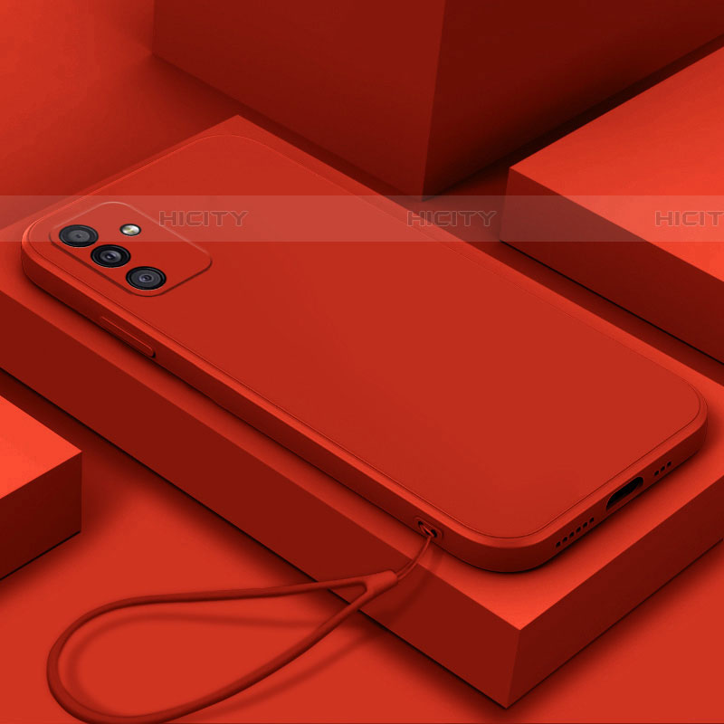 Coque Ultra Fine Silicone Souple 360 Degres Housse Etui S02 pour Samsung Galaxy A82 5G Rouge Plus