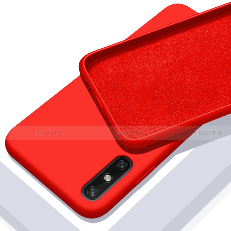 Coque Ultra Fine Silicone Souple 360 Degres Housse Etui S03 pour Huawei Enjoy 10e Rouge Plus