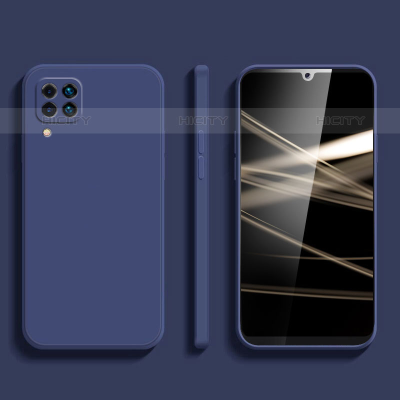 Coque Ultra Fine Silicone Souple 360 Degres Housse Etui S03 pour Samsung Galaxy M42 5G Bleu Plus