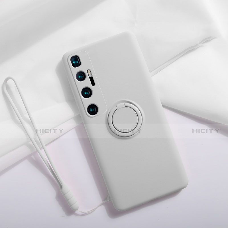Coque Ultra Fine Silicone Souple 360 Degres Housse Etui S03 pour Xiaomi Mi 10 Ultra Blanc Plus