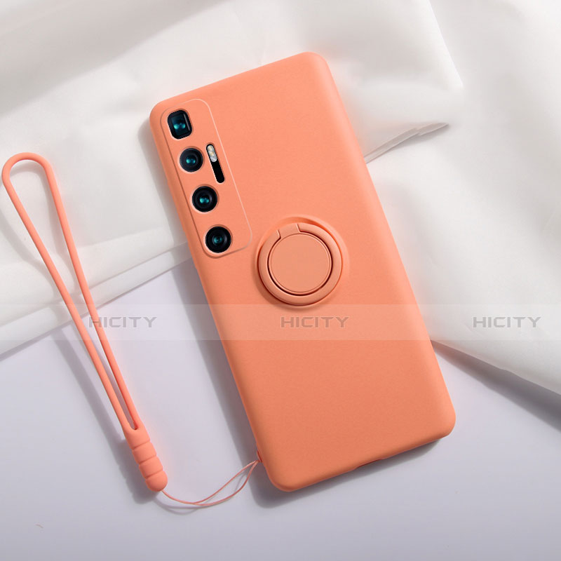 Coque Ultra Fine Silicone Souple 360 Degres Housse Etui S03 pour Xiaomi Mi 10 Ultra Orange Plus