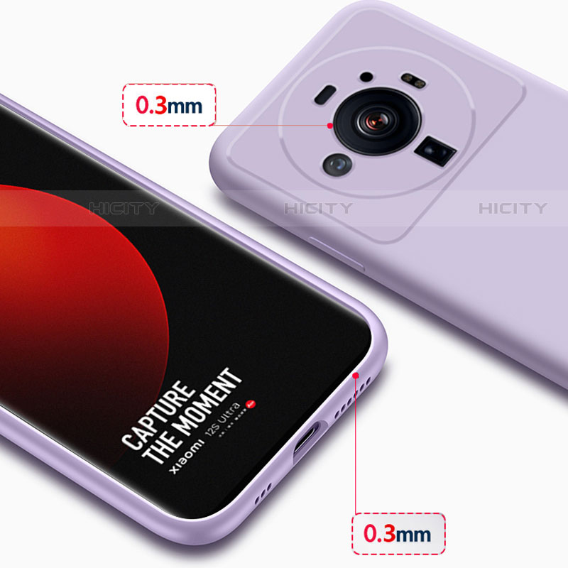 Coque Ultra Fine Silicone Souple 360 Degres Housse Etui S03 pour Xiaomi Mi 12 Ultra 5G Plus