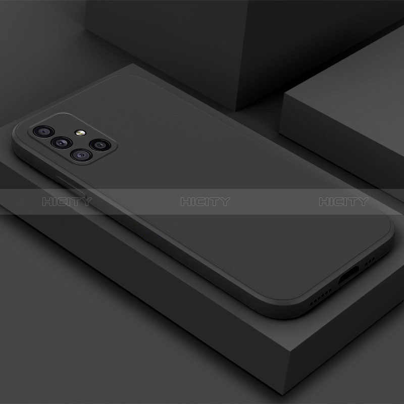 Coque Ultra Fine Silicone Souple 360 Degres Housse Etui S04 pour Samsung Galaxy A51 4G Noir Plus