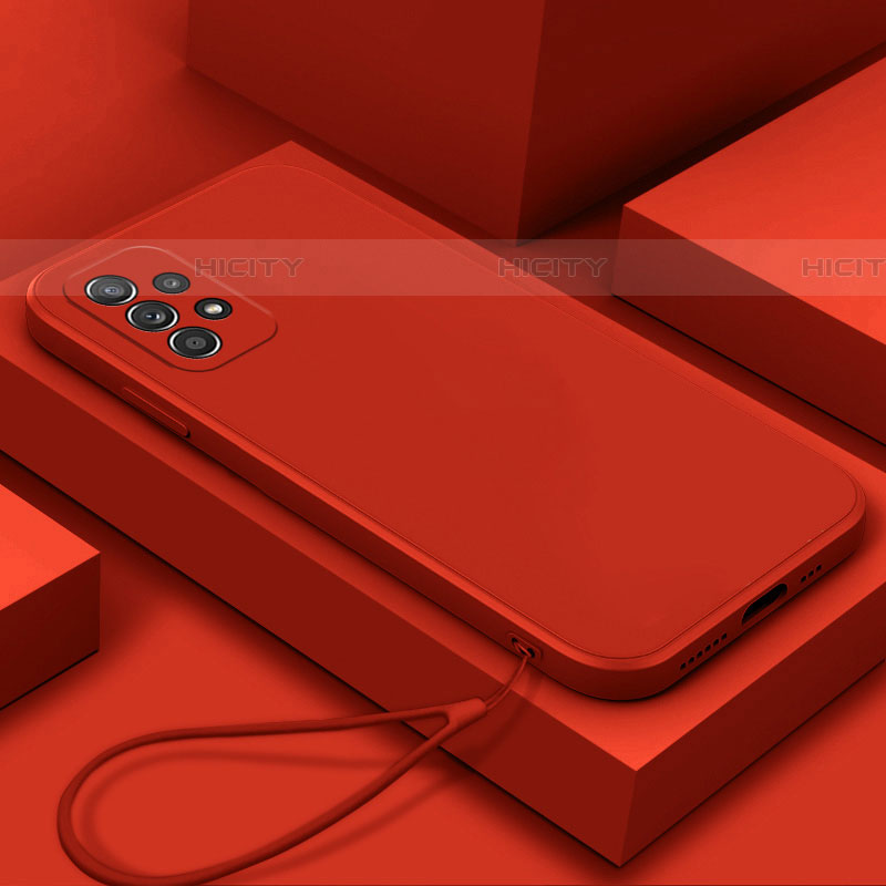 Coque Ultra Fine Silicone Souple 360 Degres Housse Etui S05 pour Samsung Galaxy A33 5G Rouge Plus