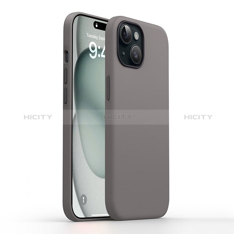 Coque Ultra Fine Silicone Souple 360 Degres Housse Etui YK1 pour Apple iPhone 15 Plus