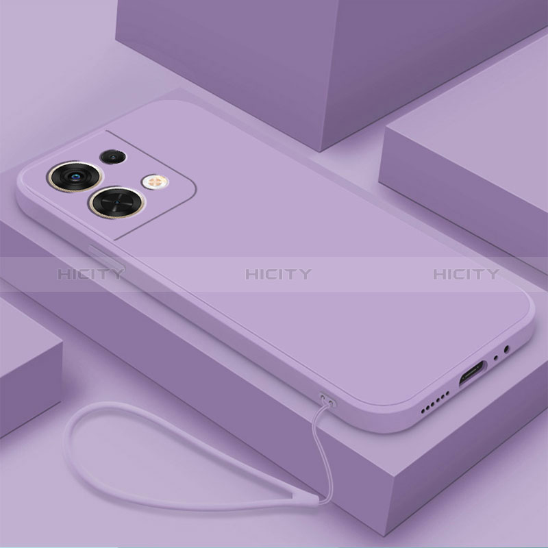 Coque Ultra Fine Silicone Souple 360 Degres Housse Etui YK2 pour Xiaomi Redmi Note 13 Pro 5G Violet Clair Plus