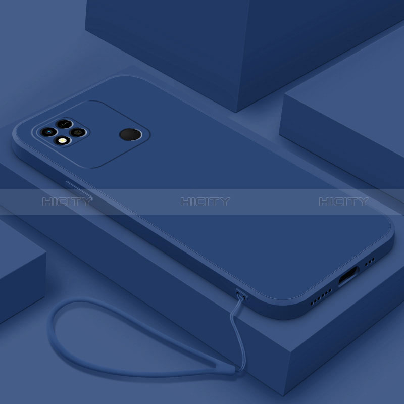 Coque Ultra Fine Silicone Souple 360 Degres Housse Etui YK4 pour Xiaomi Redmi 9C Bleu Plus