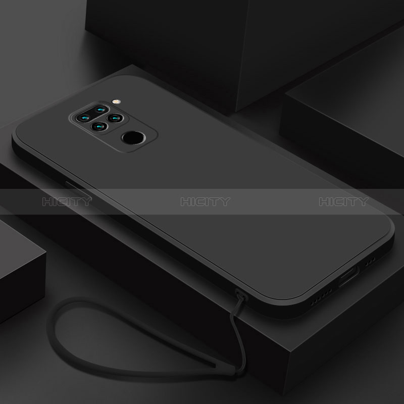 Coque Ultra Fine Silicone Souple 360 Degres Housse Etui YK4 pour Xiaomi Redmi Note 9 Noir Plus