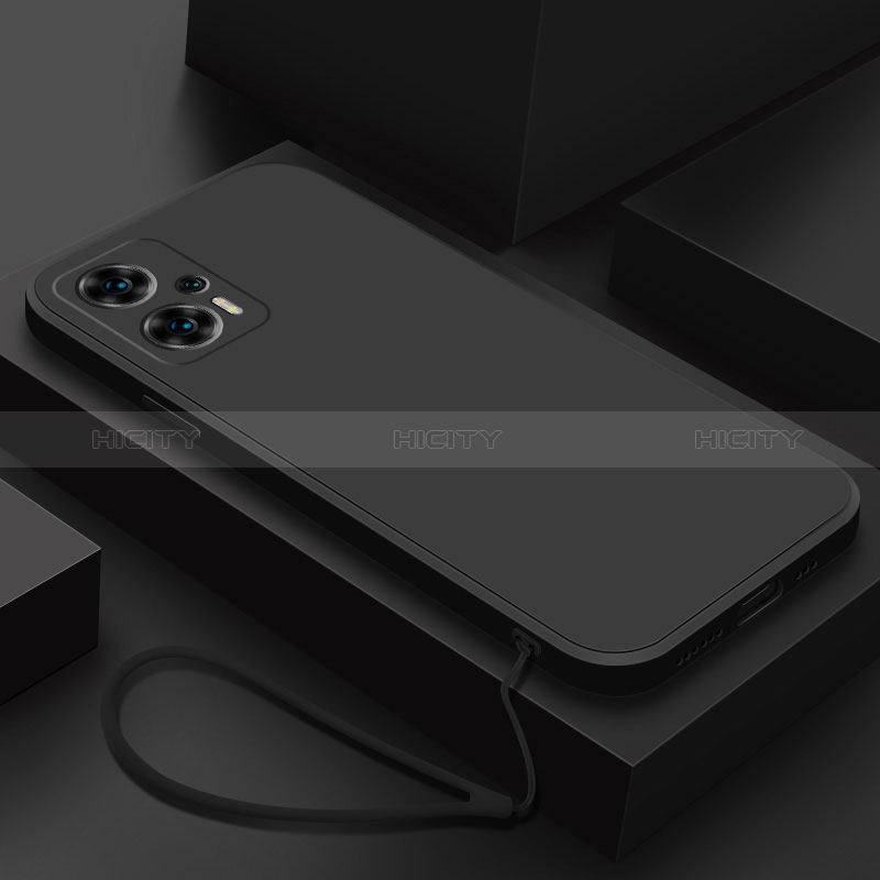 Coque Ultra Fine Silicone Souple 360 Degres Housse Etui YK8 pour Xiaomi Redmi Note 11T Pro+ Plus 5G Noir Plus