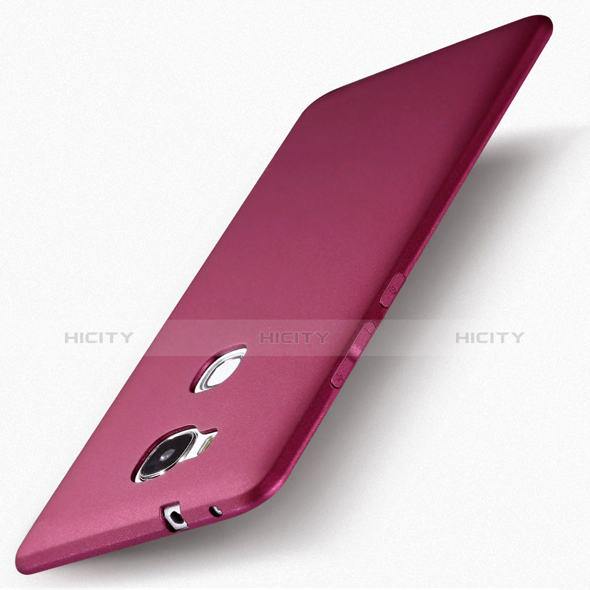 Coque Ultra Fine Silicone Souple 360 Degres pour Huawei Honor 5X Violet Plus