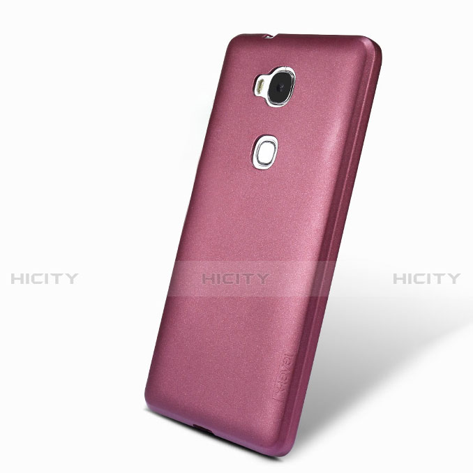 Coque Ultra Fine Silicone Souple 360 Degres pour Huawei Honor Play 5X Violet Plus