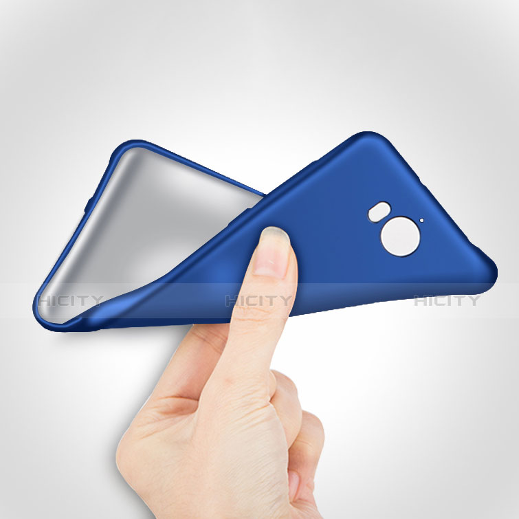 Coque Ultra Fine Silicone Souple 360 Degres pour Huawei Honor Play 6 Bleu Plus