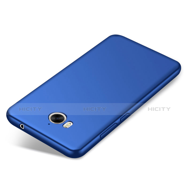 Coque Ultra Fine Silicone Souple 360 Degres pour Huawei Y5 (2017) Bleu Plus