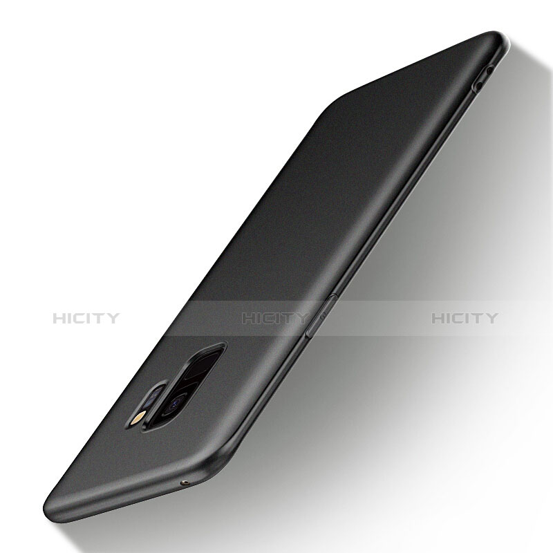 Coque Ultra Fine Silicone Souple 360 Degres pour Samsung Galaxy S9 Noir Plus