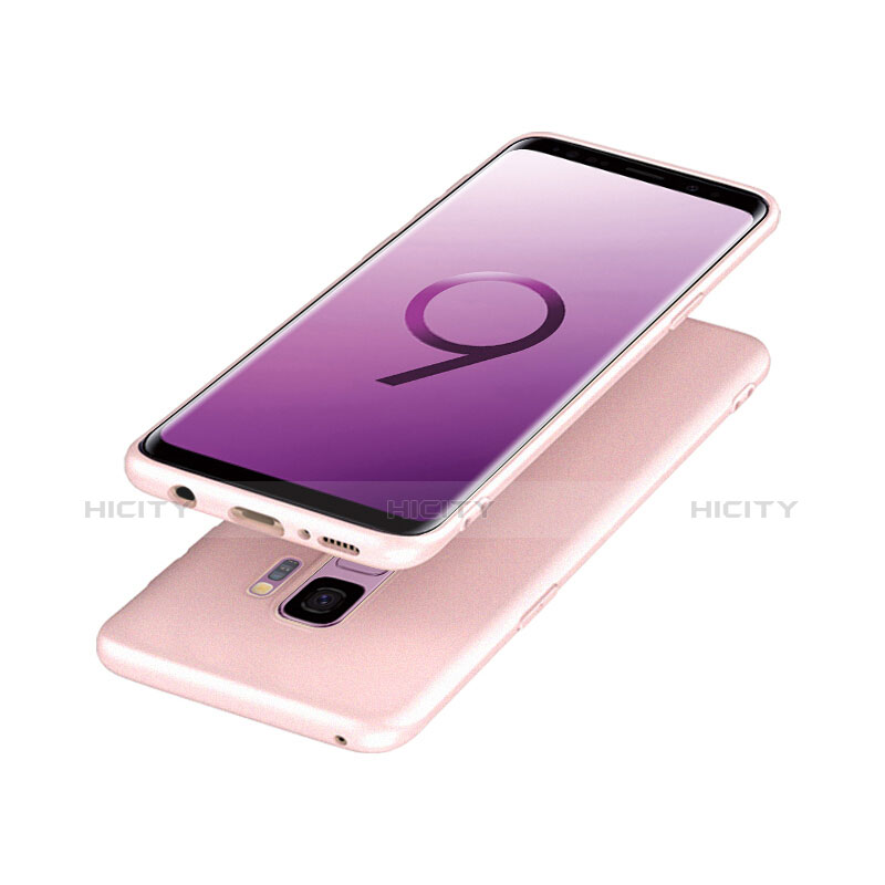 Coque Ultra Fine Silicone Souple 360 Degres pour Samsung Galaxy S9 Rose Plus