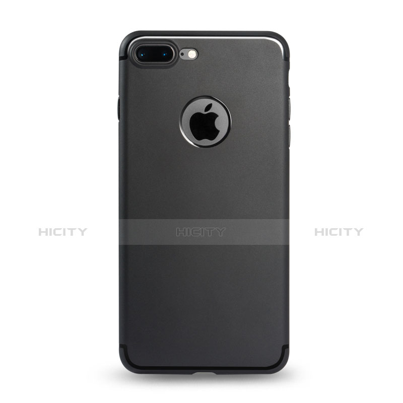 Coque Ultra Fine Silicone Souple D04 pour Apple iPhone 8 Plus Noir Plus