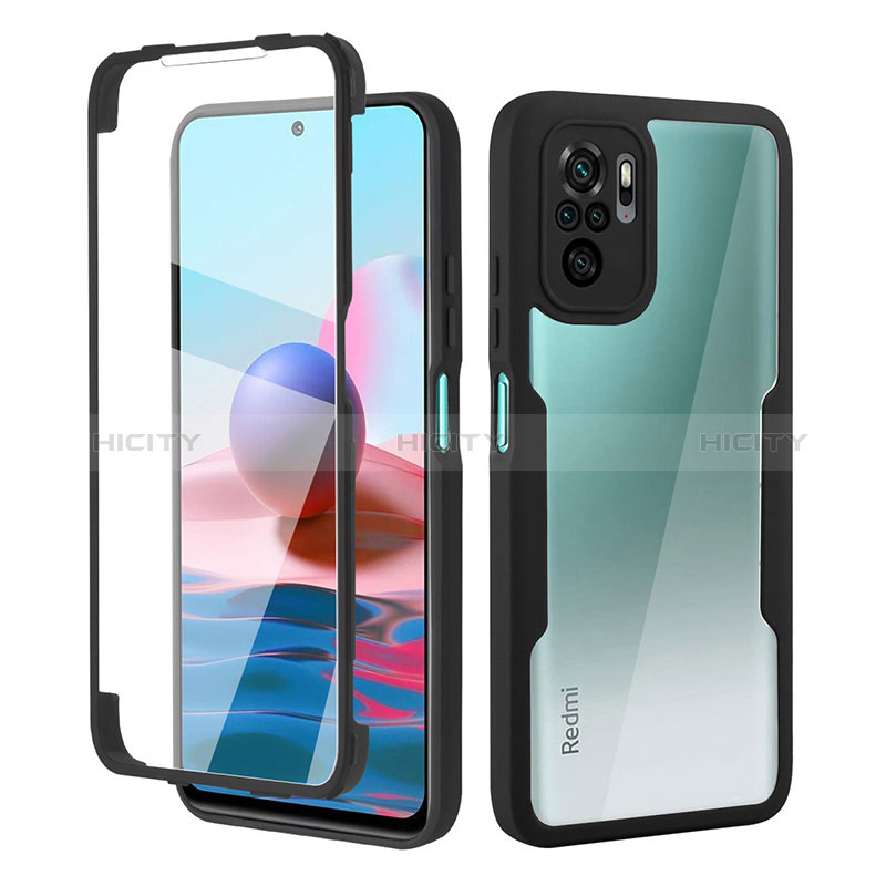 Coque Ultra Fine Silicone Souple Housse Etui 360 Degres Avant et Arriere pour Xiaomi Poco M5S Plus