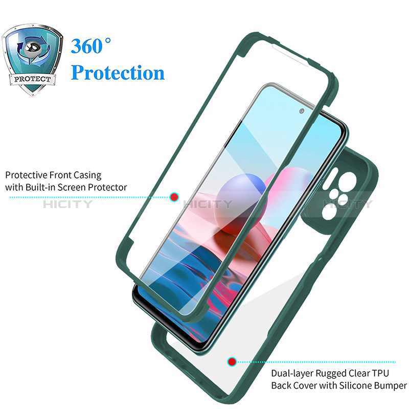 Coque Ultra Fine Silicone Souple Housse Etui 360 Degres Avant et Arriere pour Xiaomi Poco M5S Plus