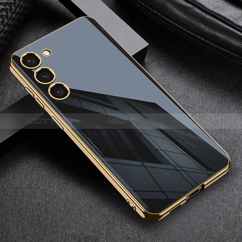 Coque Ultra Fine Silicone Souple Housse Etui AC1 pour Samsung Galaxy S21 5G Noir Plus