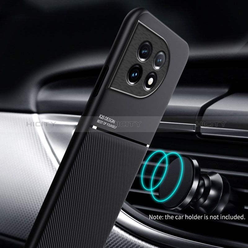 Coque Ultra Fine Silicone Souple Housse Etui avec Aimante Magnetique pour OnePlus 11 5G Plus