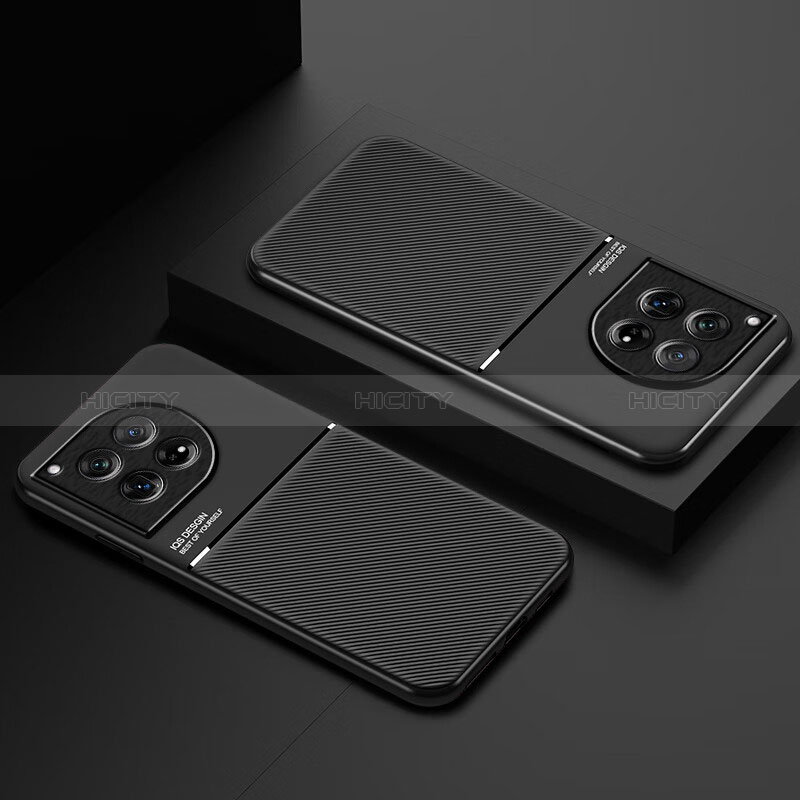 Coque Ultra Fine Silicone Souple Housse Etui avec Aimante Magnetique pour OnePlus 12R 5G Plus