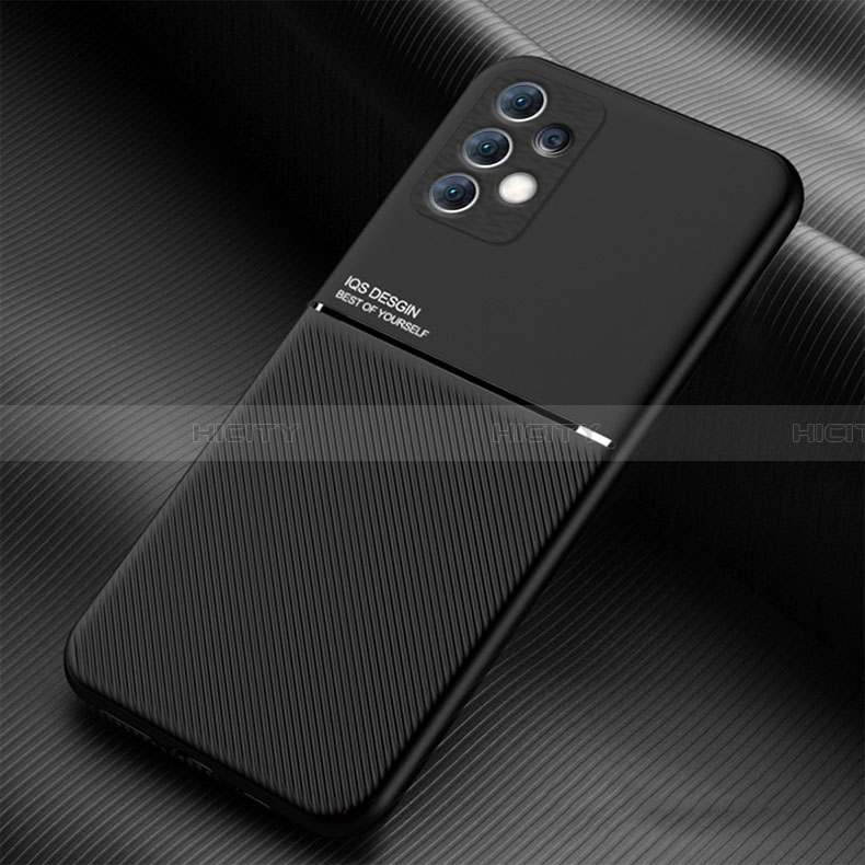 Coque Ultra Fine Silicone Souple Housse Etui avec Aimante Magnetique pour Samsung Galaxy A33 5G Noir Plus