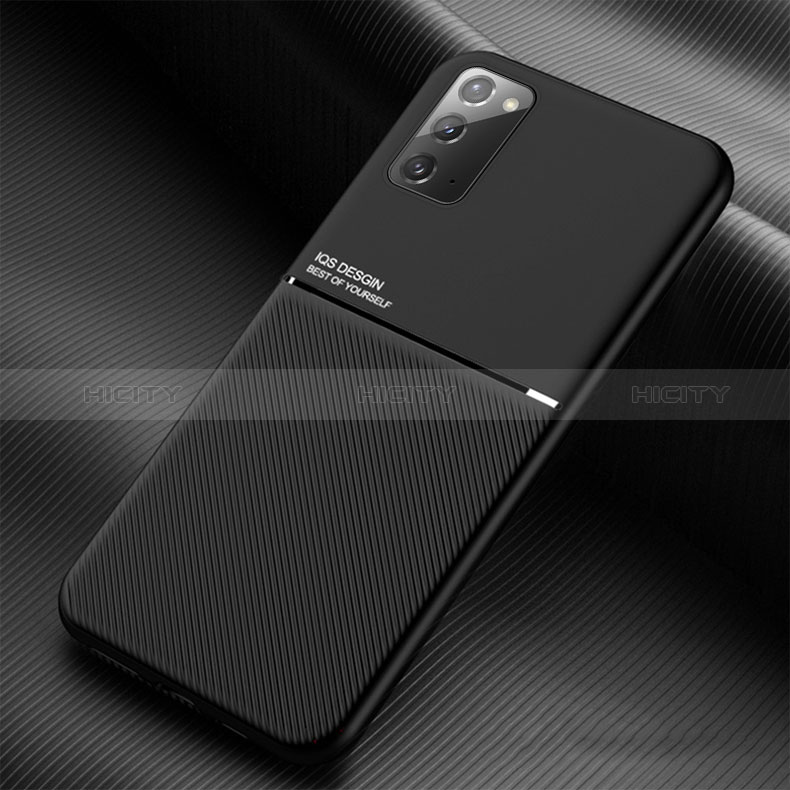 Coque Ultra Fine Silicone Souple Housse Etui avec Aimante Magnetique pour Samsung Galaxy Note 20 5G Noir Plus