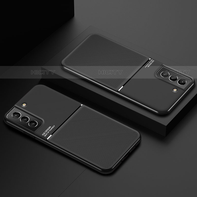 Coque Ultra Fine Silicone Souple Housse Etui avec Aimante Magnetique pour Samsung Galaxy S21 5G Plus