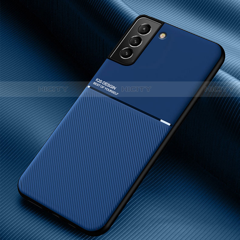 Coque Ultra Fine Silicone Souple Housse Etui avec Aimante Magnetique pour Samsung Galaxy S23 Plus 5G Bleu Plus