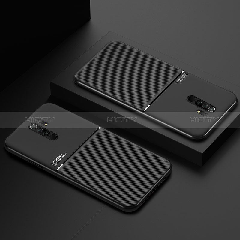 Coque Ultra Fine Silicone Souple Housse Etui avec Aimante Magnetique pour Xiaomi Redmi 9 Plus