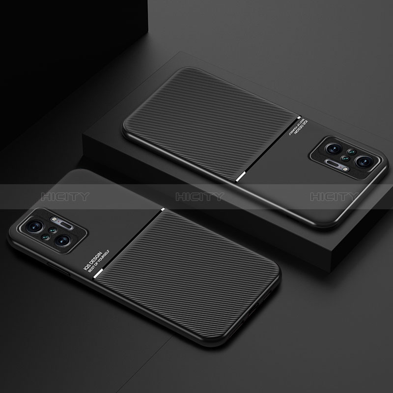 Coque Ultra Fine Silicone Souple Housse Etui avec Aimante Magnetique pour Xiaomi Redmi Note 10 Pro 4G Plus