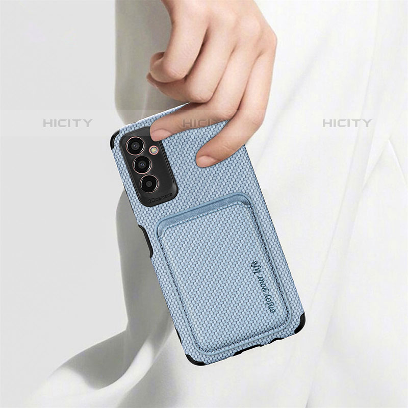 Coque Ultra Fine Silicone Souple Housse Etui avec Aimante Magnetique S01D pour Samsung Galaxy M13 5G Plus