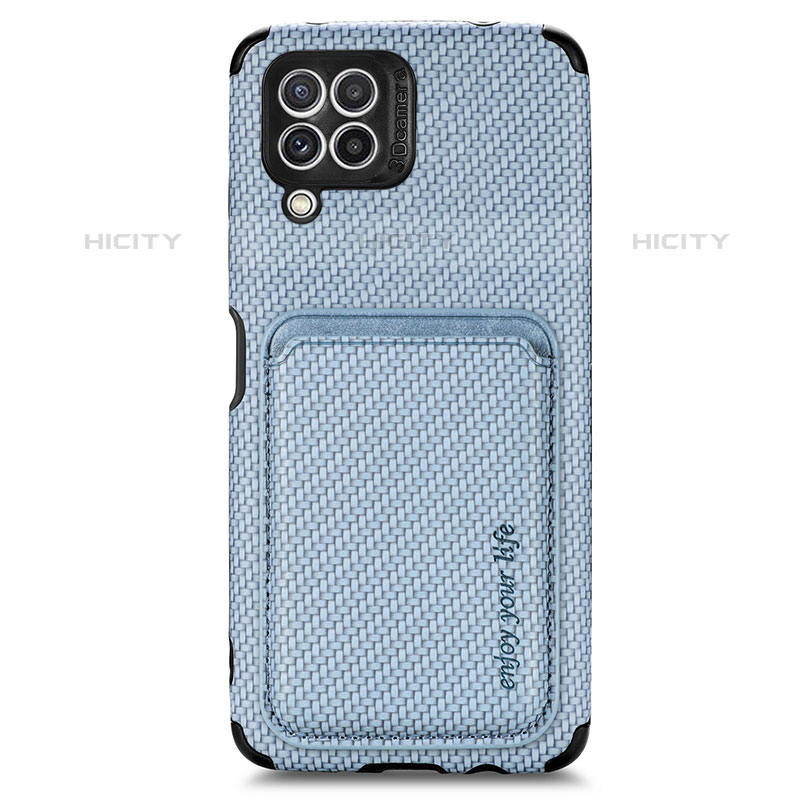 Coque Ultra Fine Silicone Souple Housse Etui avec Aimante Magnetique S01D pour Samsung Galaxy M32 4G Plus