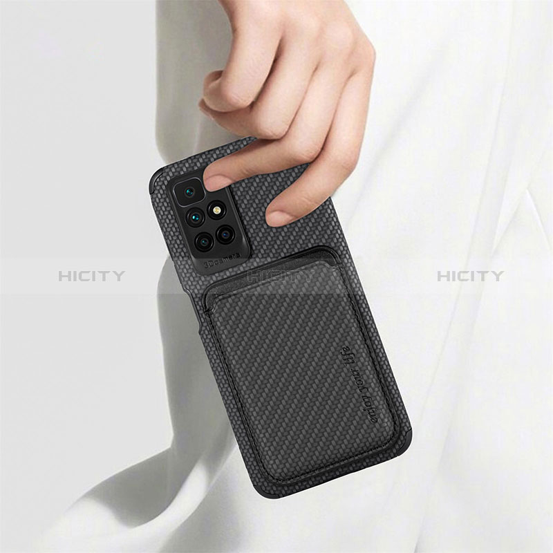 Coque Ultra Fine Silicone Souple Housse Etui avec Aimante Magnetique S02D pour Xiaomi Redmi 10 4G Plus