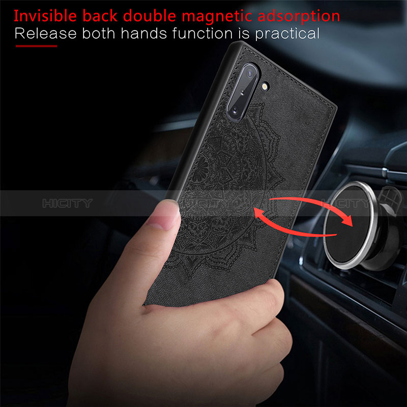 Coque Ultra Fine Silicone Souple Housse Etui avec Aimante Magnetique S03D pour Samsung Galaxy Note 10 5G Plus