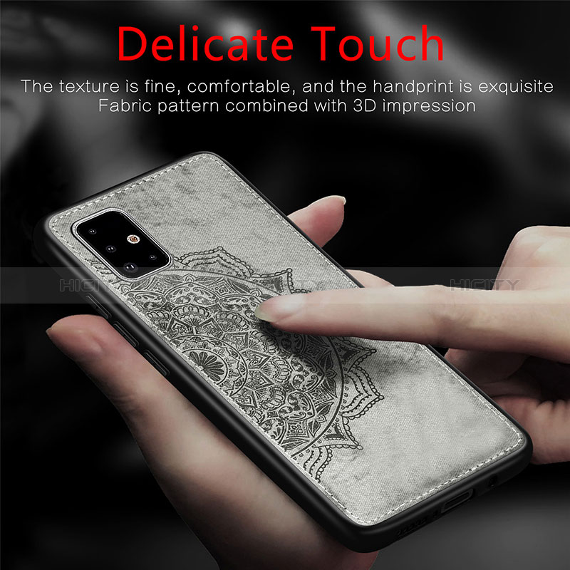 Coque Ultra Fine Silicone Souple Housse Etui avec Aimante Magnetique S04D pour Samsung Galaxy A71 5G Plus