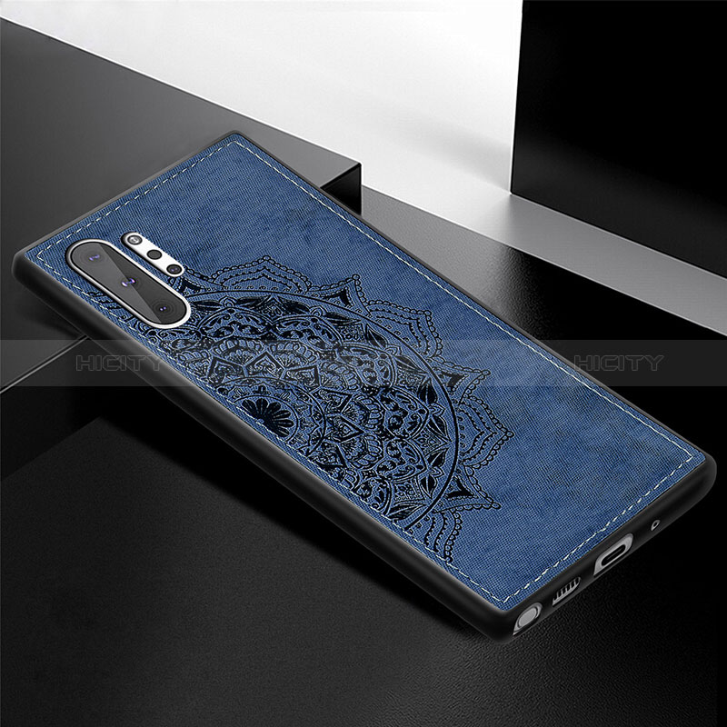 Coque Ultra Fine Silicone Souple Housse Etui avec Aimante Magnetique S04D pour Samsung Galaxy Note 10 Plus 5G Plus