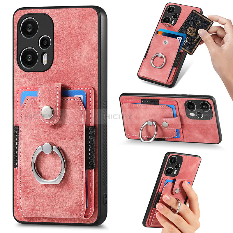 Coque Ultra Fine Silicone Souple Housse Etui avec Aimante Magnetique S04D pour Xiaomi Poco F5 5G Plus