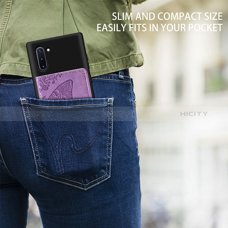 Coque Ultra Fine Silicone Souple Housse Etui avec Aimante Magnetique S05D pour Samsung Galaxy Note 10 5G Plus