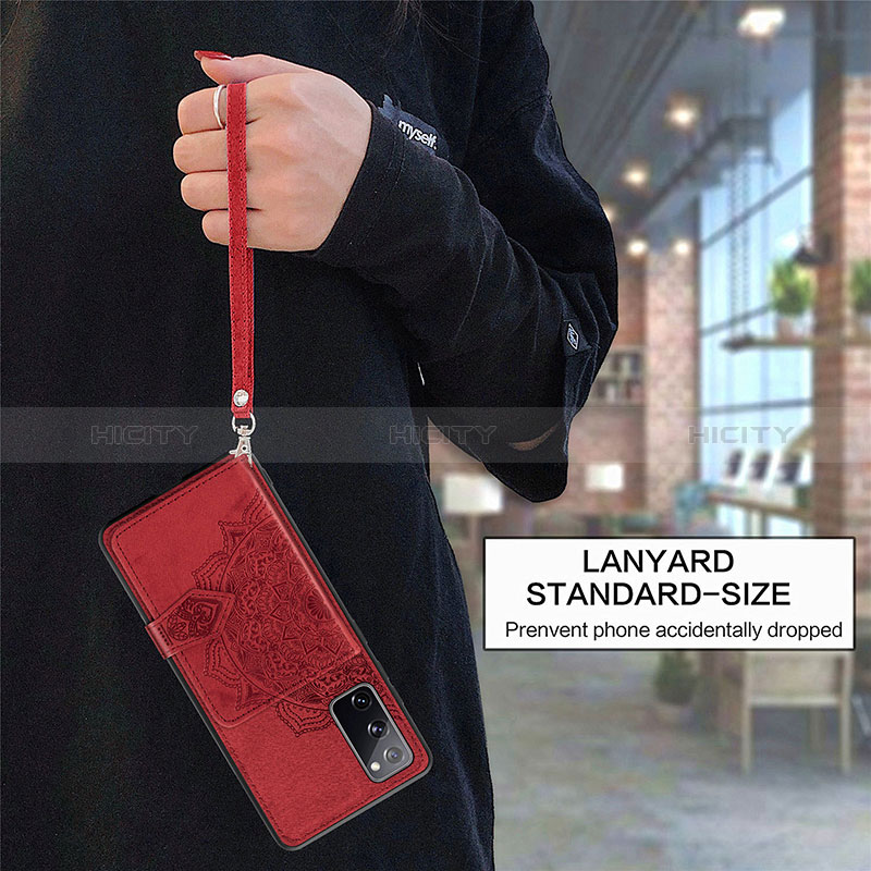 Coque Ultra Fine Silicone Souple Housse Etui avec Aimante Magnetique S05D pour Samsung Galaxy S20 FE (2022) 5G Plus