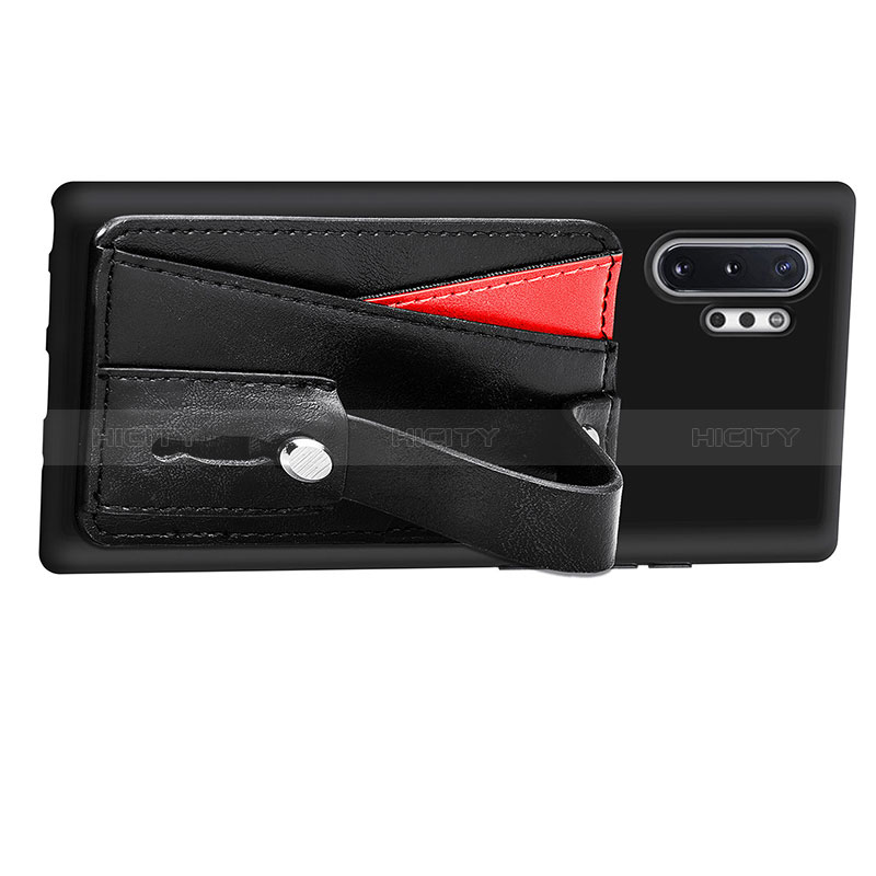 Coque Ultra Fine Silicone Souple Housse Etui avec Aimante Magnetique S06D pour Samsung Galaxy Note 10 Plus 5G Plus