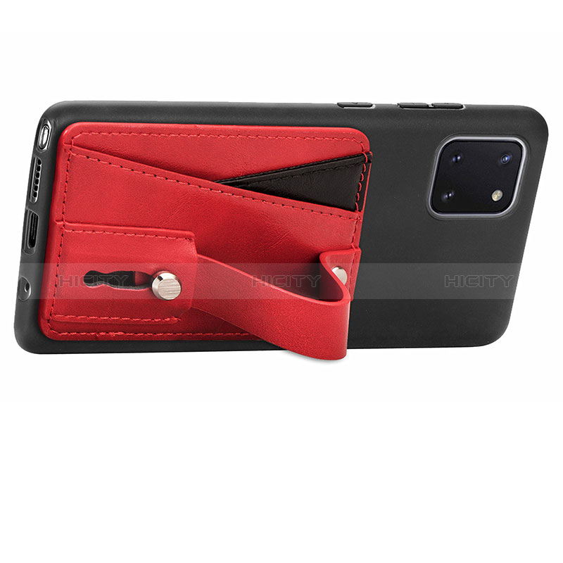 Coque Ultra Fine Silicone Souple Housse Etui avec Aimante Magnetique S08D pour Samsung Galaxy Note 10 Lite Plus