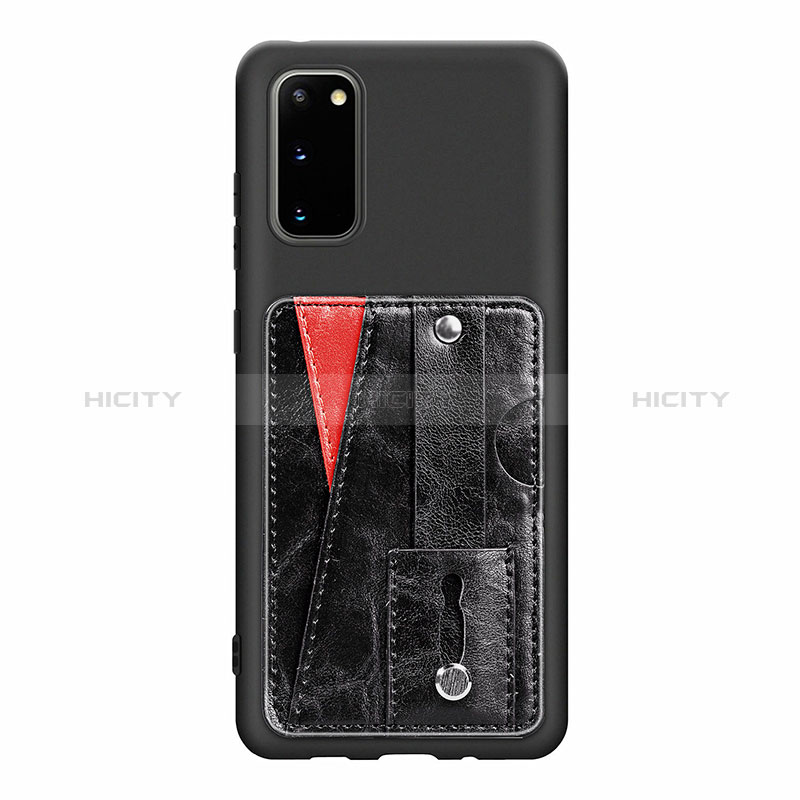 Coque Ultra Fine Silicone Souple Housse Etui avec Aimante Magnetique S08D pour Samsung Galaxy S20 5G Plus