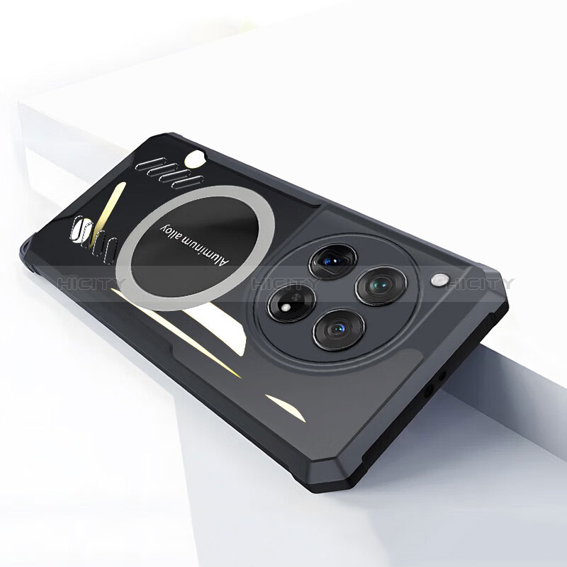 Coque Ultra Fine Silicone Souple Housse Etui avec Mag-Safe Magnetic Magnetique P01 pour OnePlus 12R 5G Plus
